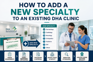 How to Add a New Specialty to an Existing DHA Clinic