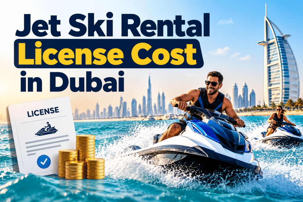 Jet Ski Rental License Cost in Dubai