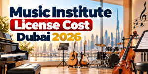 Music Institute License Cost Dubai 2026